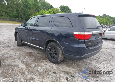 2013 Dodge Durango Sxt from USA, damaged, VIN 1C4RDHAG4DC685730